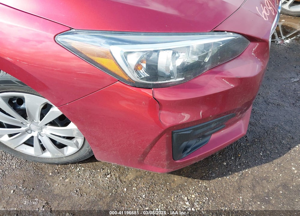 2018 SUBARU IMPREZA VIN: 4S3GKAA64J3607729