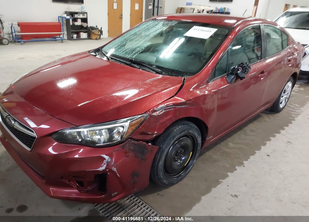 2018 SUBARU IMPREZA VIN: 4S3GKAA64J3607729