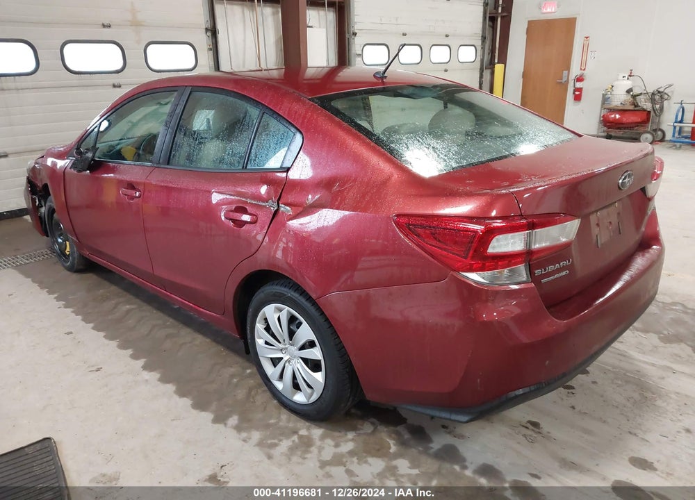 2018 SUBARU IMPREZA VIN: 4S3GKAA64J3607729