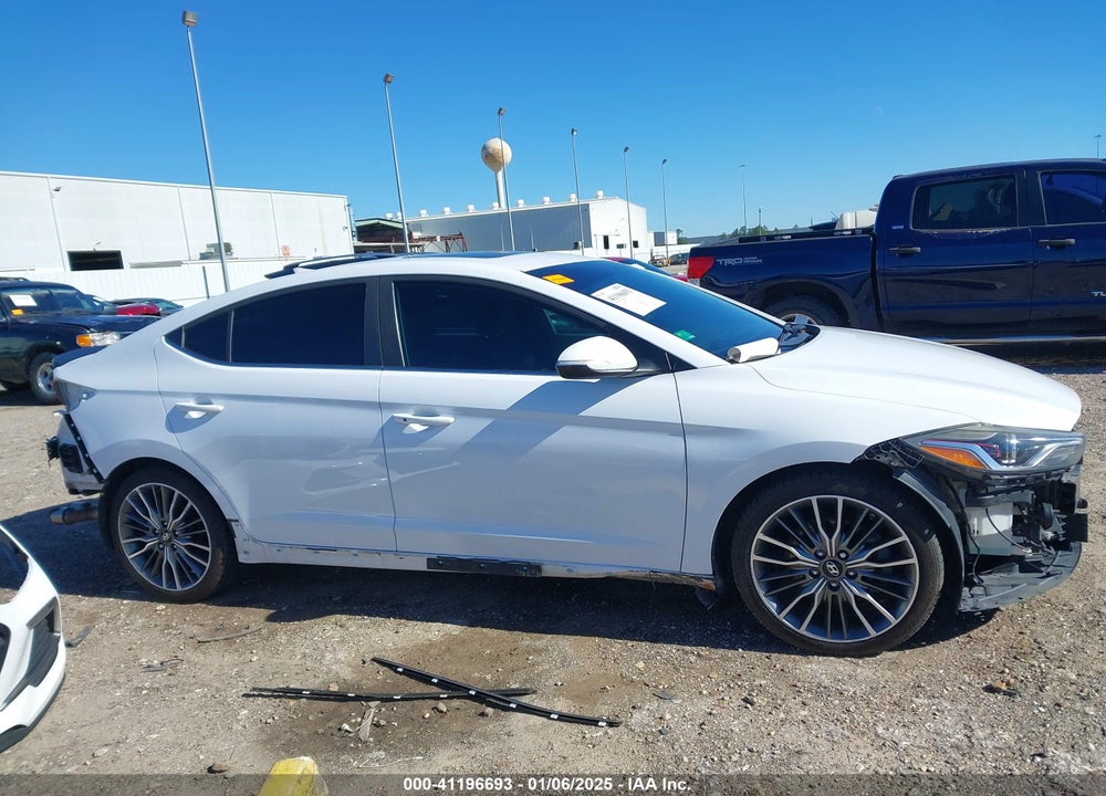 2018 HYUNDAI ELANTRA SPORT VIN: KMHD04LB1JU657109