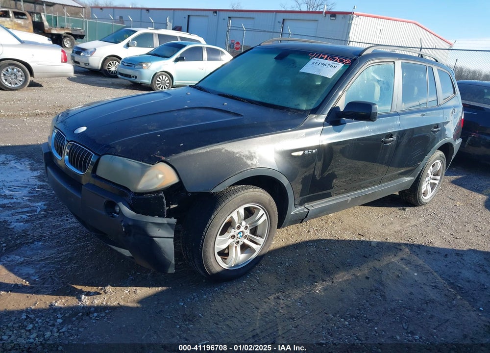 2005 BMW X3 3.0I VIN: WBXPA93495WD10494