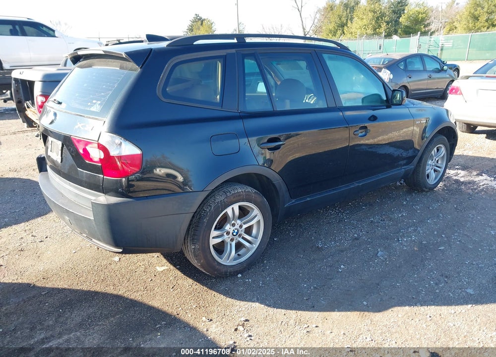 2005 BMW X3 3.0I VIN: WBXPA93495WD10494