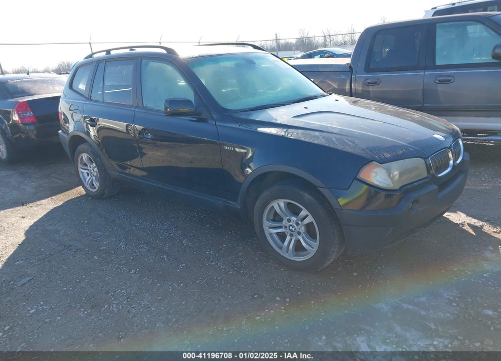 2005 BMW X3 3.0I VIN: WBXPA93495WD10494