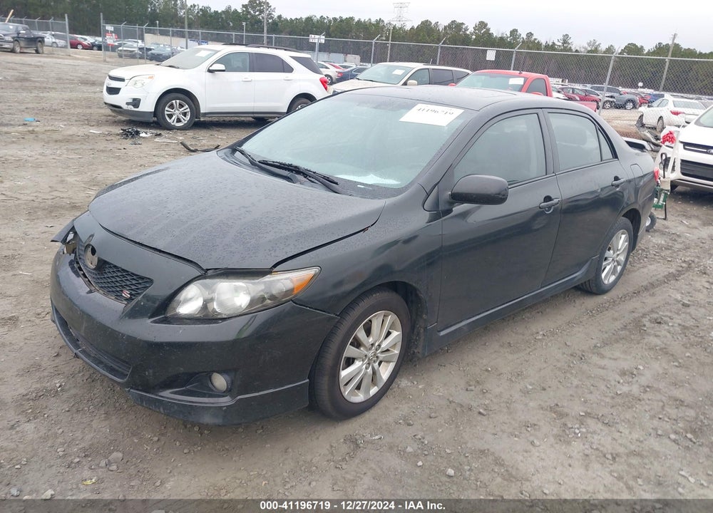 2010 TOYOTA COROLLA S VIN: 2T1BU4EE7AC457601