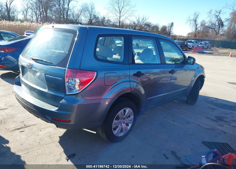 2009 SUBARU FORESTER 2.5X VIN: JF2SH61629G735625
