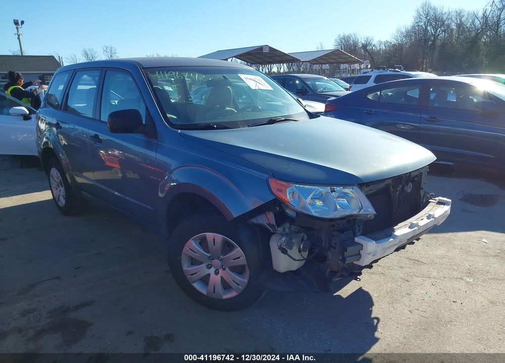 2009 SUBARU FORESTER 2.5X VIN: JF2SH61629G735625