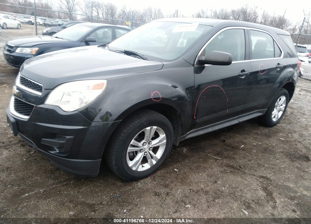 2013 CHEVROLET EQUINOX LS VIN: 2GNALBEK3D6354651