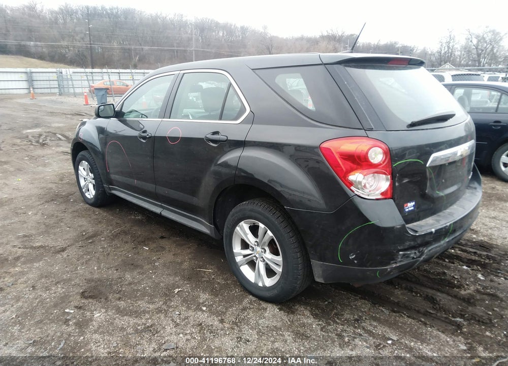 2013 CHEVROLET EQUINOX LS VIN: 2GNALBEK3D6354651