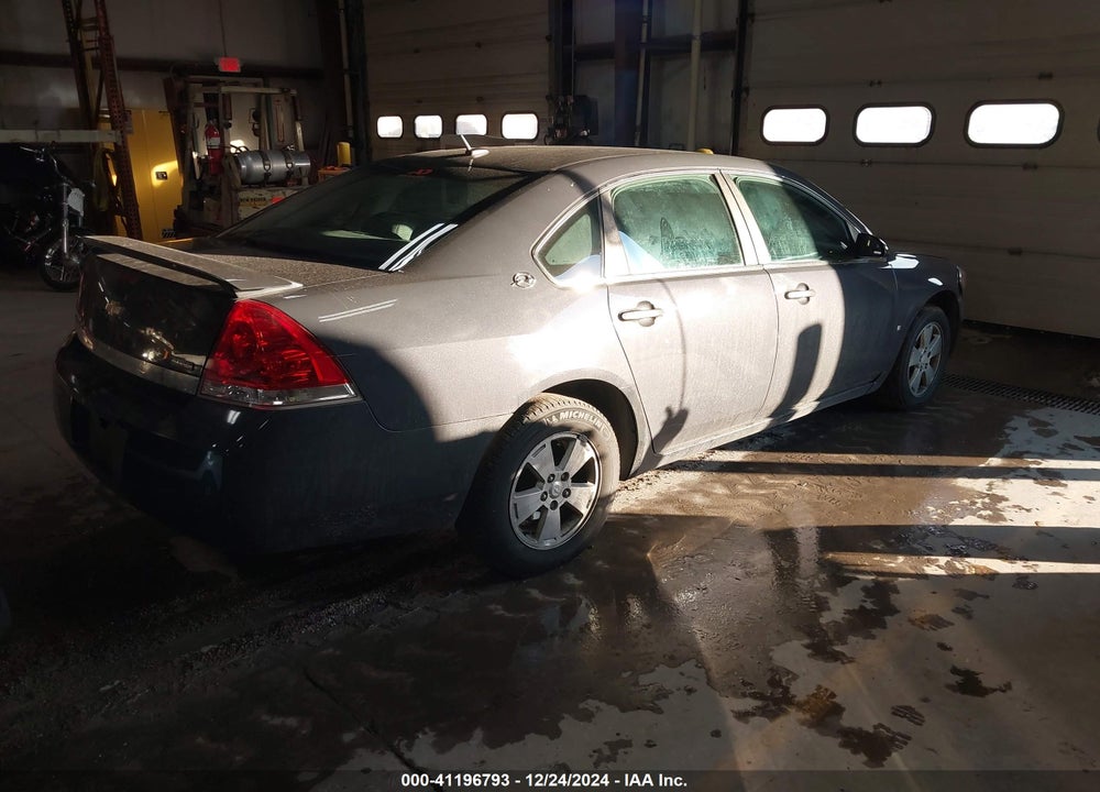 2008 CHEVROLET IMPALA LT VIN: 2G1WT58K381264861