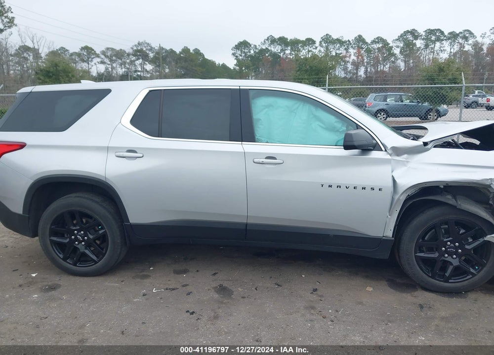 2021 CHEVROLET TRAVERSE FWD LS VIN: 1GNERFKW7MJ250827