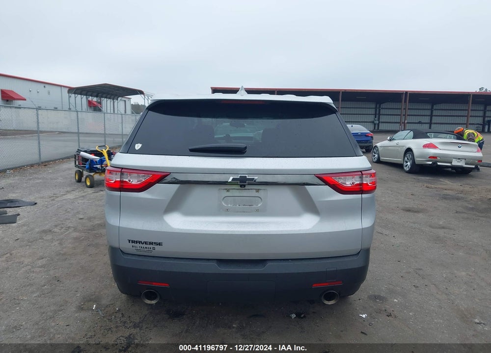 2021 CHEVROLET TRAVERSE FWD LS VIN: 1GNERFKW7MJ250827