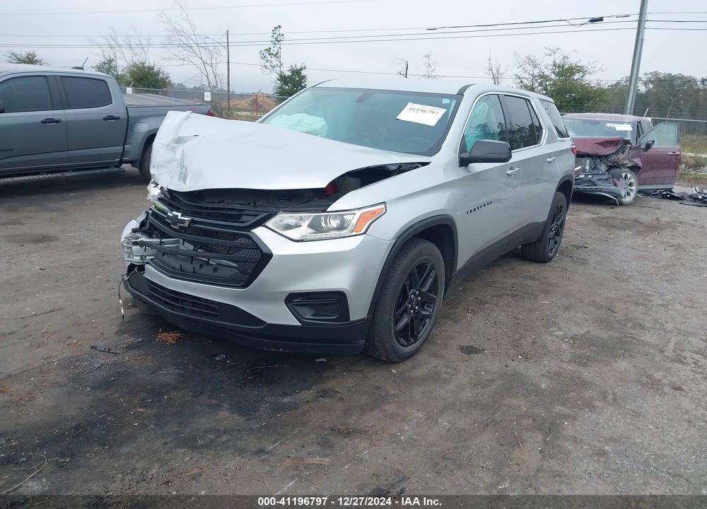 2021 CHEVROLET TRAVERSE FWD LS VIN: 1GNERFKW7MJ250827