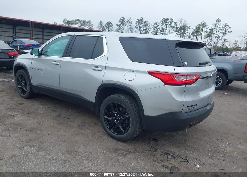 2021 CHEVROLET TRAVERSE FWD LS VIN: 1GNERFKW7MJ250827