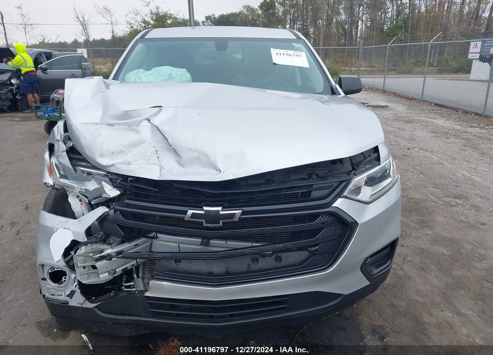 2021 CHEVROLET TRAVERSE FWD LS VIN: 1GNERFKW7MJ250827