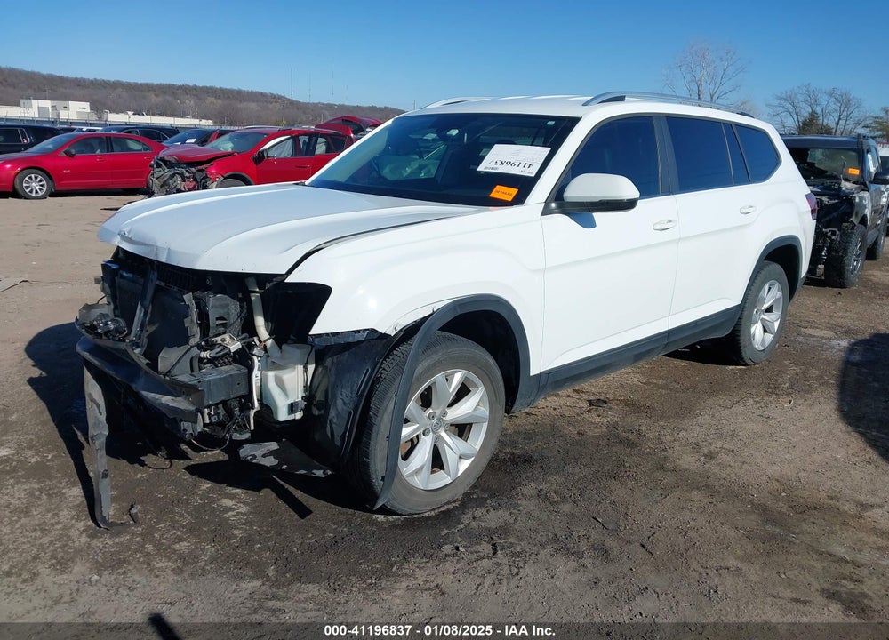 2018 VOLKSWAGEN ATLAS VIN: 1V2CR2CA9JC511899