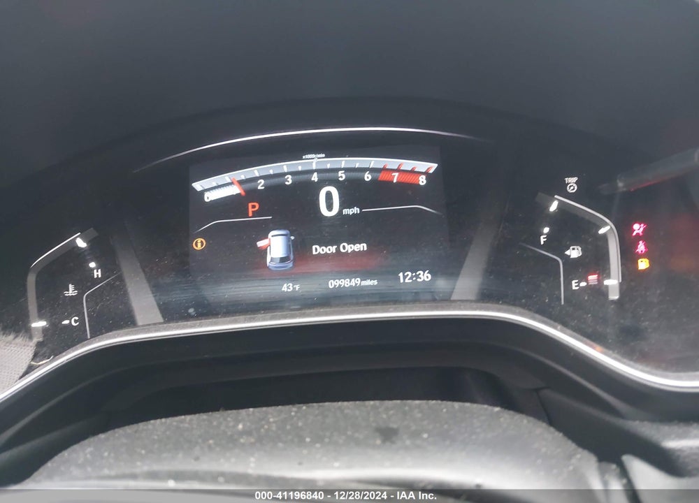2019 HONDA CR-V EX-L VIN: 5J6RW2H82KL032679