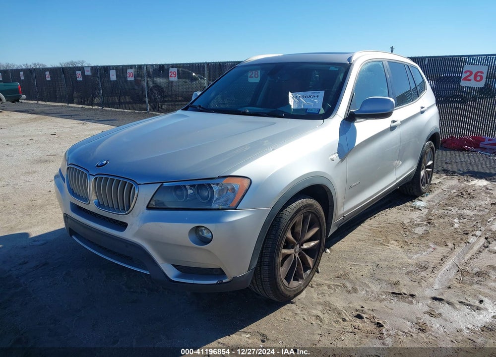 2013 BMW X3 XDRIVE28I VIN: 5UXWX9C54D0A26089