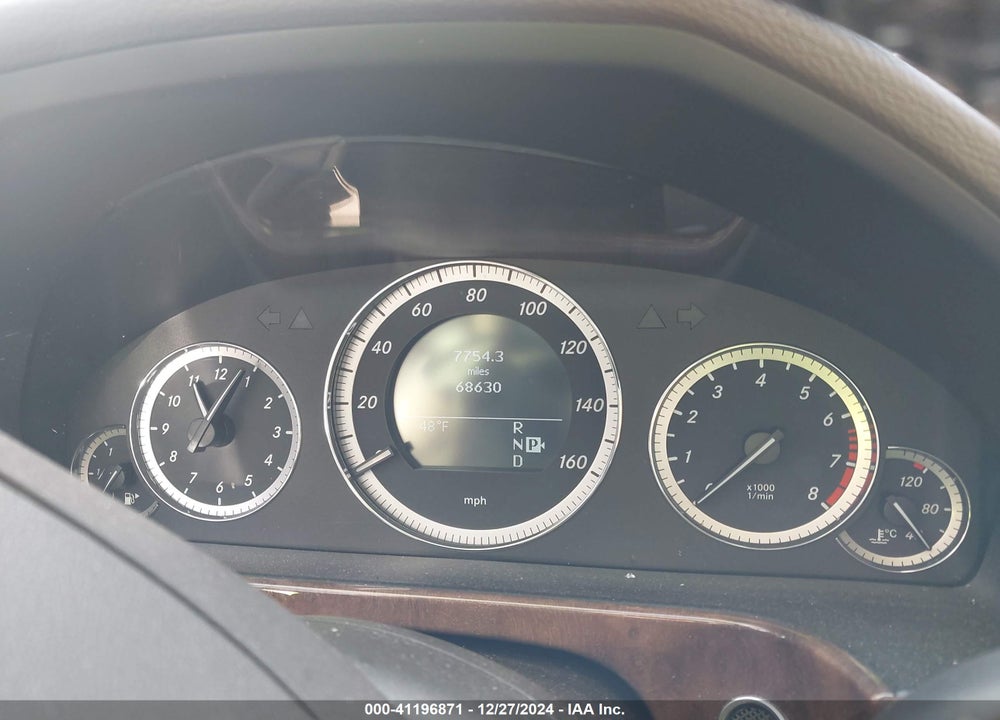 2011 MERCEDES-BENZ E VIN: WDDHF8HB3BA465574