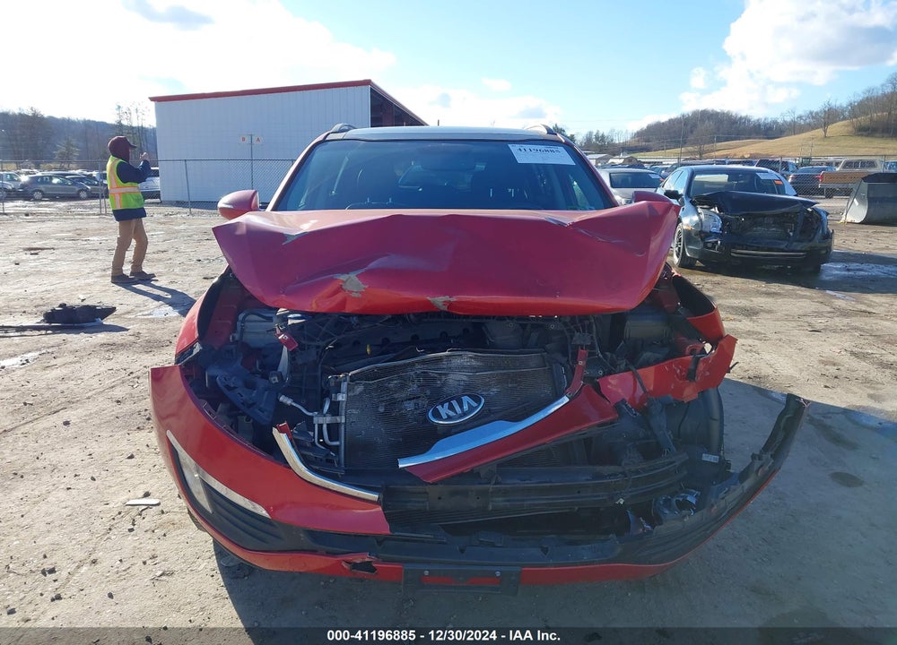 2013 KIA SPORTAGE EX VIN: KNDPCCA25D7538634