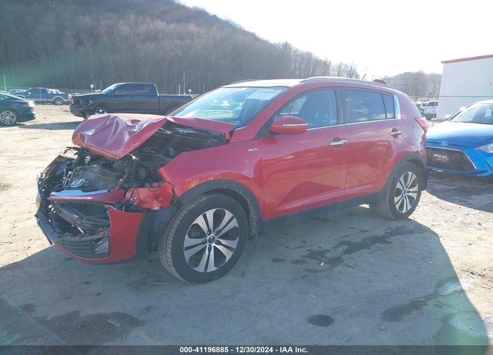 2013 KIA SPORTAGE EX VIN: KNDPCCA25D7538634