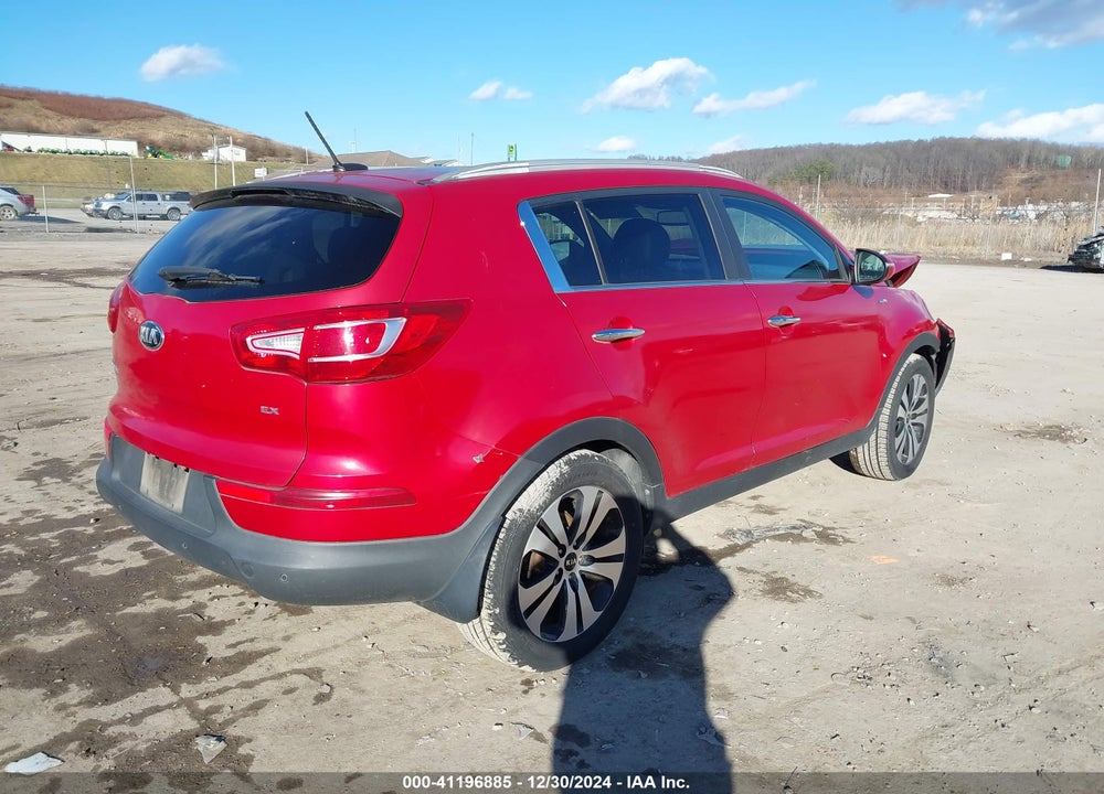 2013 KIA SPORTAGE EX VIN: KNDPCCA25D7538634