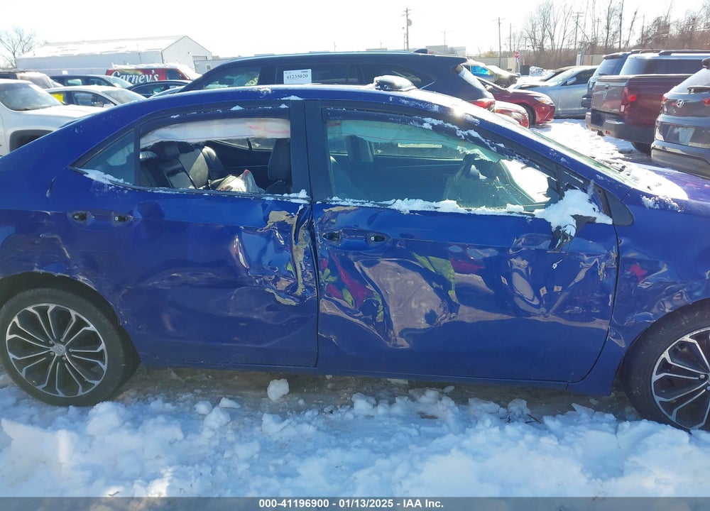 2015 TOYOTA COROLLA S PLUS VIN: 2T1BURHE2FC421797