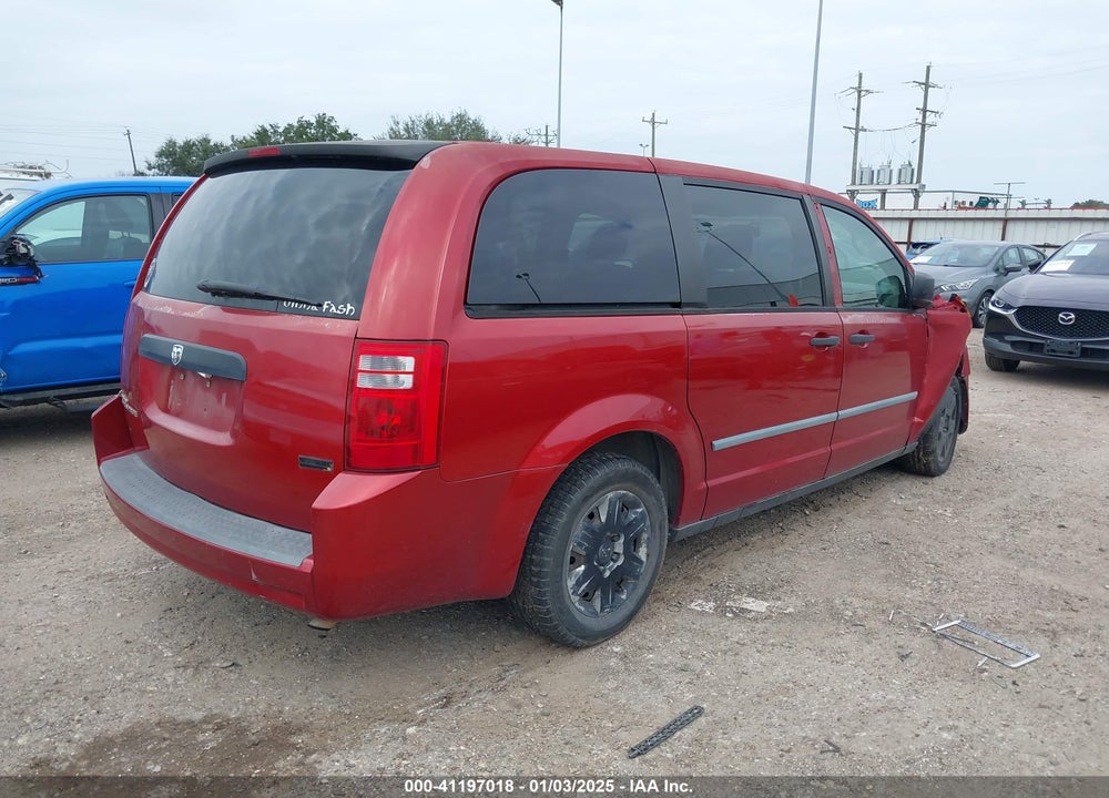 2008 DODGE GRAND CARAVAN SE VIN: 1D8HN44H78B137790
