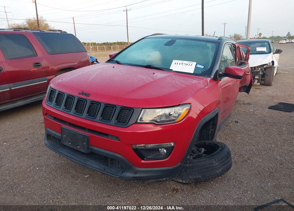 2019 JEEP COMPASS VIN: 3C4NJCBB4KT755810