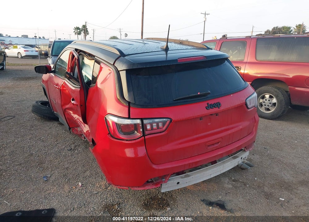 2019 JEEP COMPASS VIN: 3C4NJCBB4KT755810