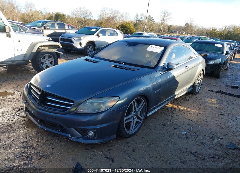 2008 MERCEDES-BENZ CL 63 AMG VIN: WDDEJ77XX8A011694
