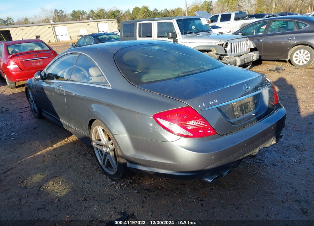 2008 MERCEDES-BENZ CL 63 AMG VIN: WDDEJ77XX8A011694