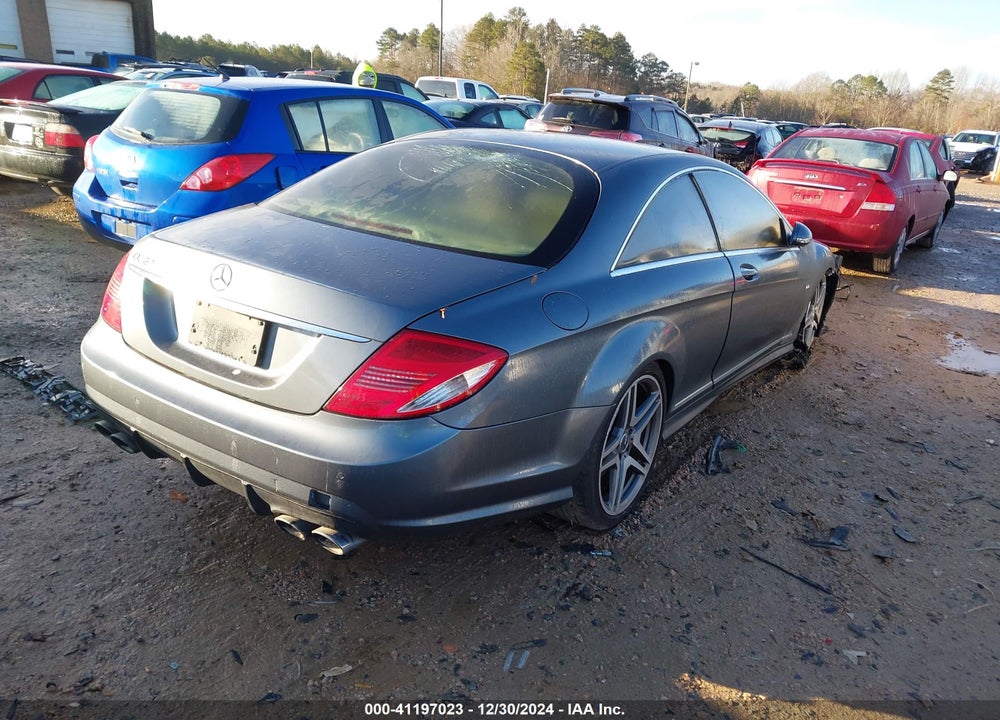 2008 MERCEDES-BENZ CL 63 AMG VIN: WDDEJ77XX8A011694
