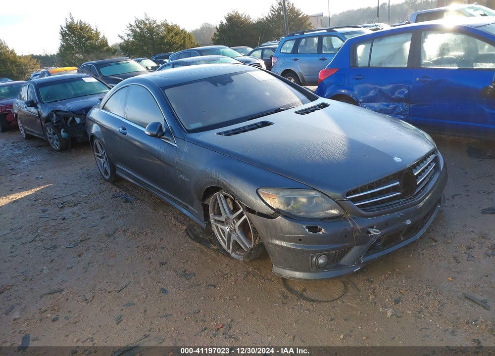 2008 MERCEDES-BENZ CL 63 AMG VIN: WDDEJ77XX8A011694