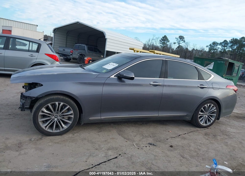 2015 HYUNDAI GENESIS VIN: KMHGN4JE8FU069730