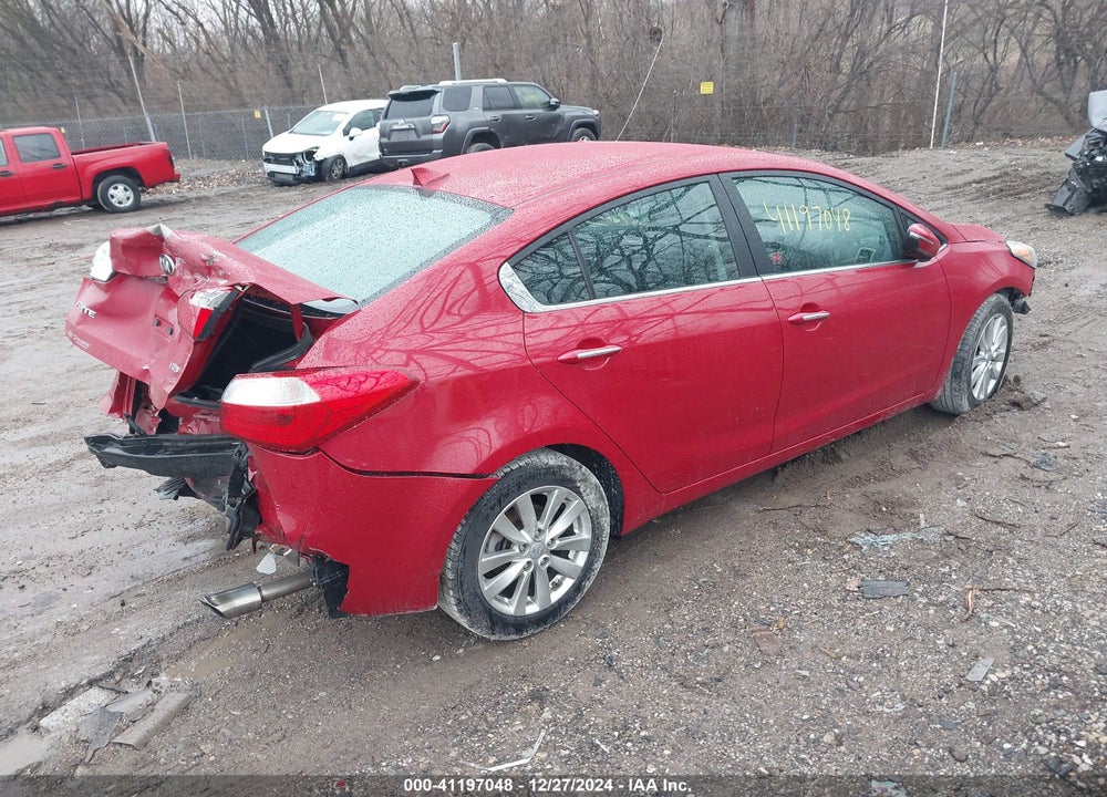 2015 KIA FORTE VIN: KNAFX4A85F5281495