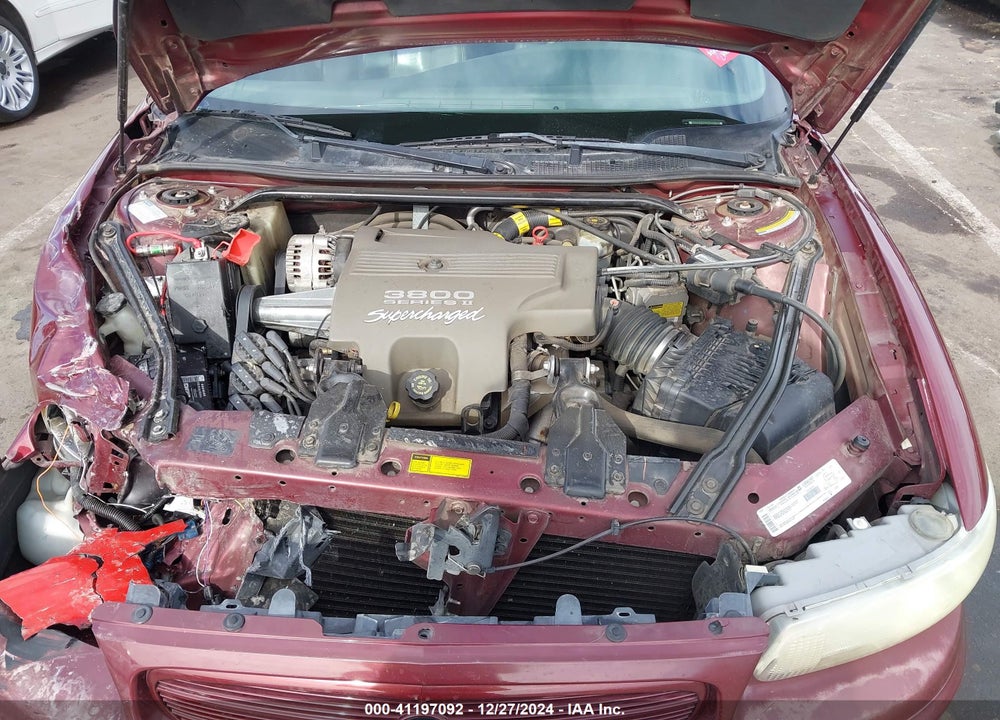 2000 BUICK REGAL GS VIN: 2G4WF5512Y1188670