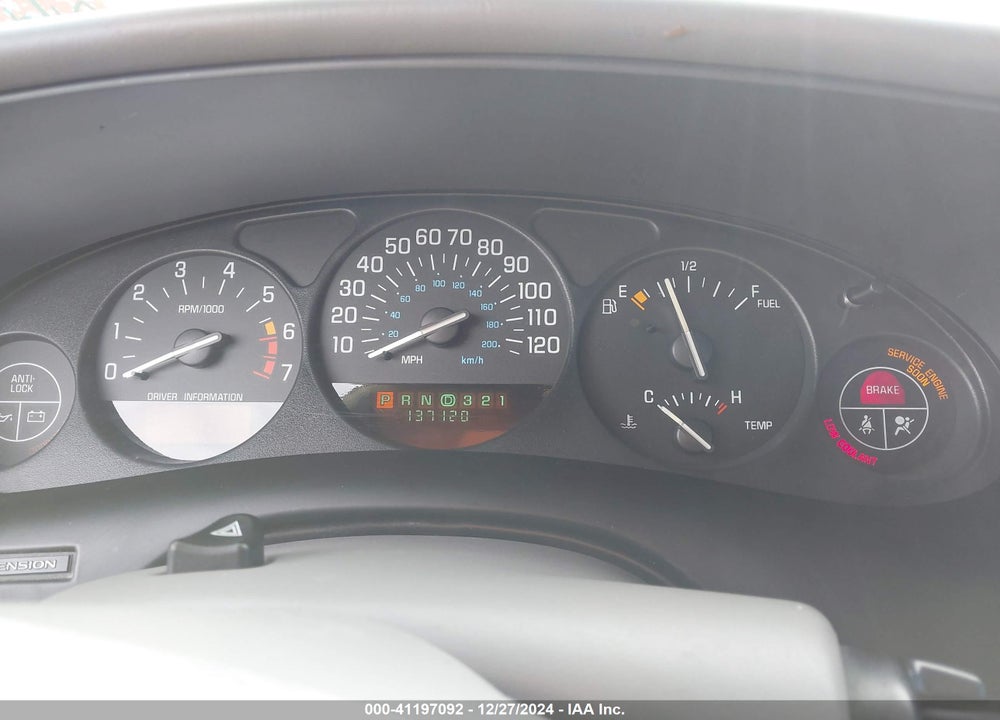 2000 BUICK REGAL GS VIN: 2G4WF5512Y1188670