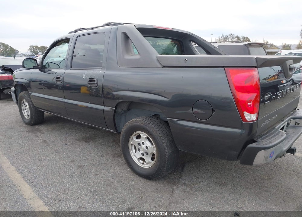 2005 CHEVROLET AVALANCHE 1500 LS VIN: 3GNEC12Z05G284139