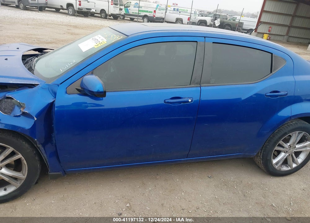 2014 DODGE AVENGER SXT VIN: 1C3CDZCG8EN159992