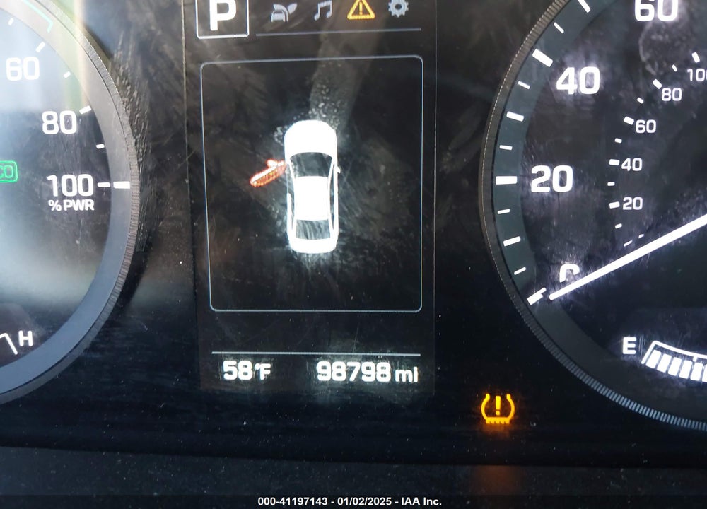 2017 HYUNDAI SONATA HYBRID SE VIN: KMHE24L1XHA059280