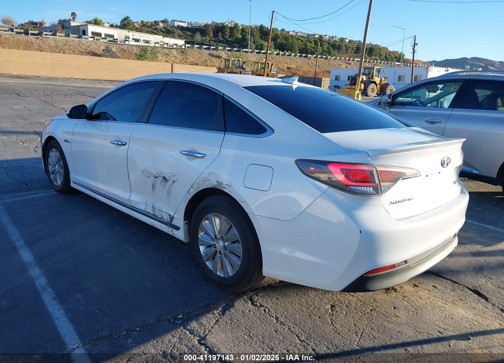 2017 HYUNDAI SONATA HYBRID SE VIN: KMHE24L1XHA059280