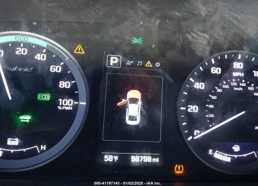 2017 HYUNDAI SONATA HYBRID SE VIN: KMHE24L1XHA059280