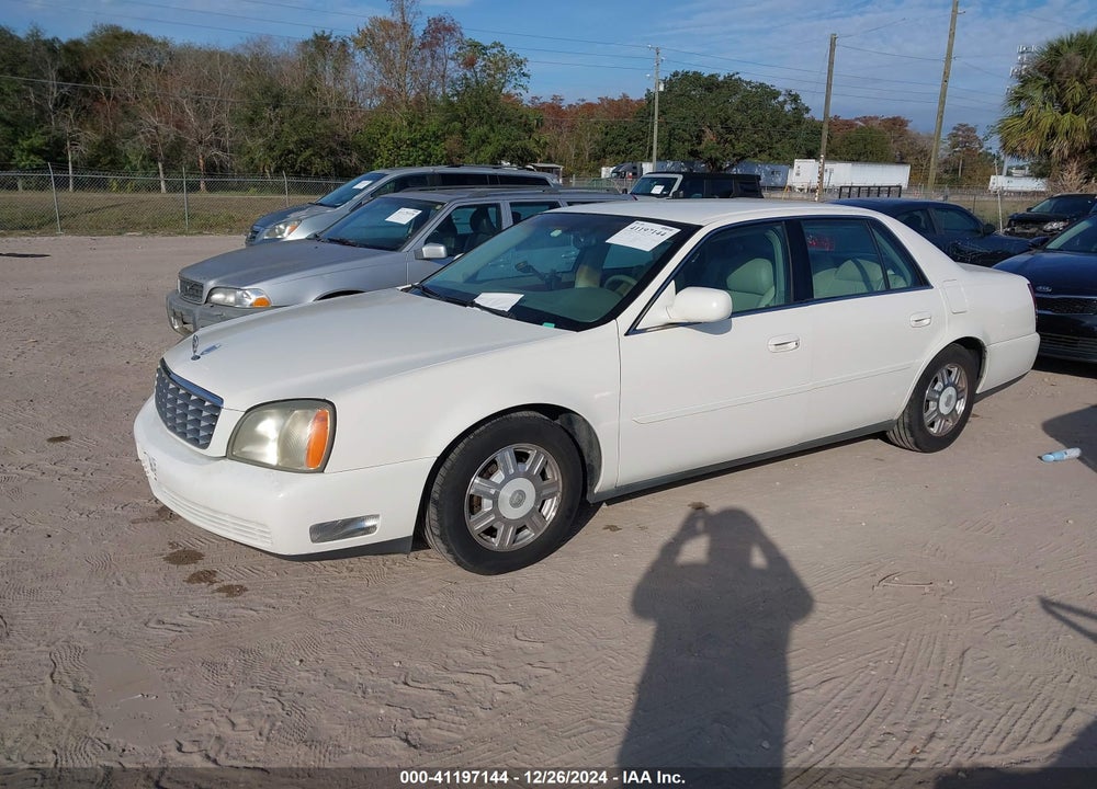 2003 CADILLAC DEVILLE VIN: 1G6KD54Y83U246322
