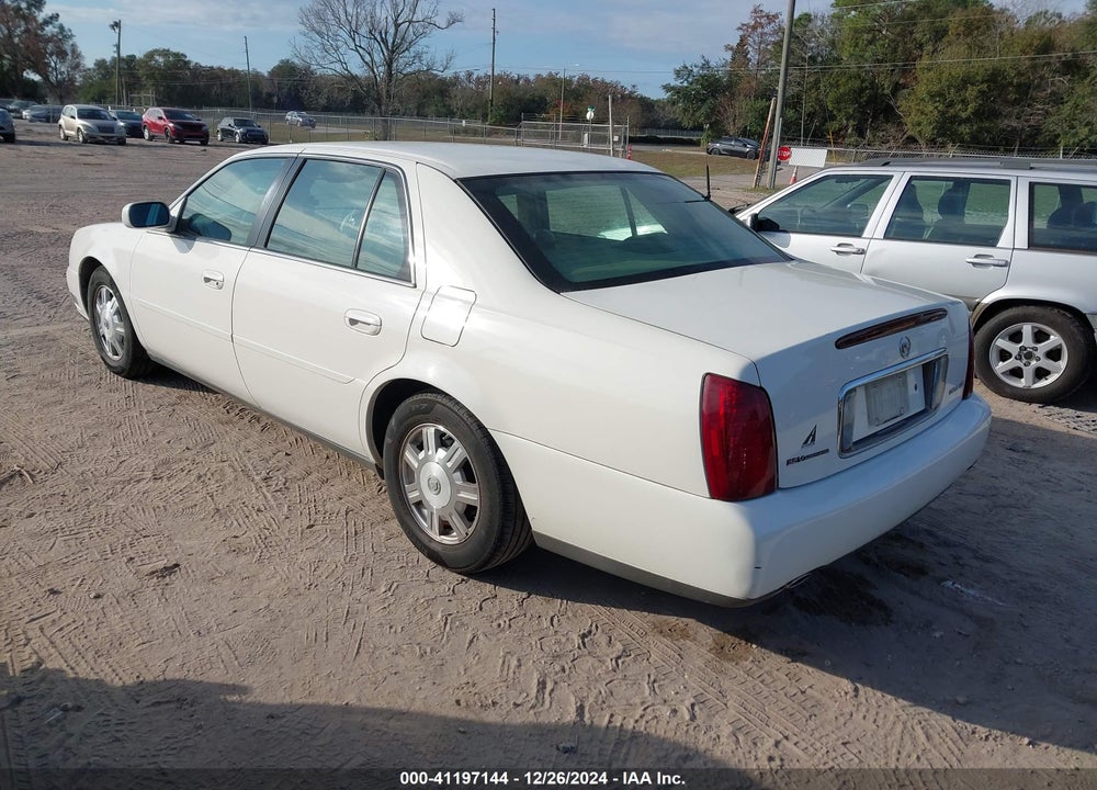 2003 CADILLAC DEVILLE VIN: 1G6KD54Y83U246322