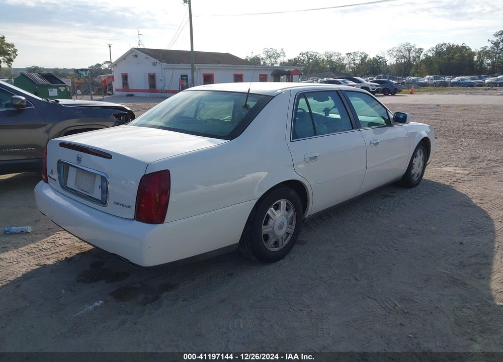 2003 CADILLAC DEVILLE VIN: 1G6KD54Y83U246322