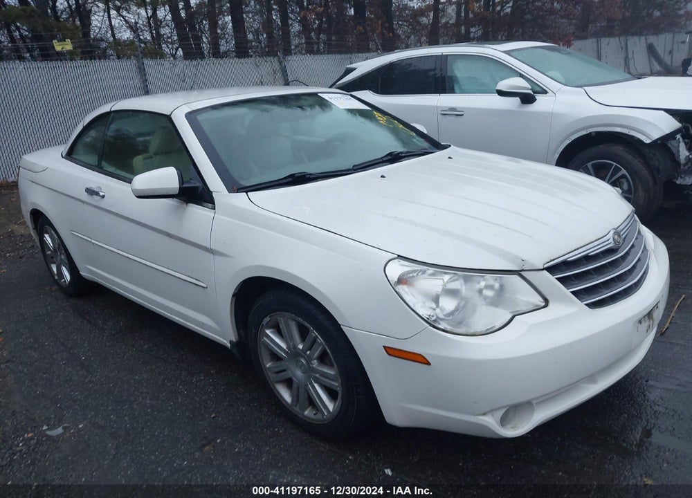 2008 CHRYSLER SEBRING LIMITED VIN: 1C3LC65M08N256502