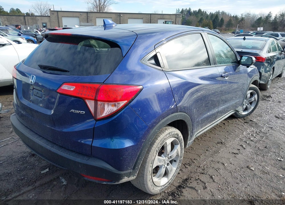 2017 HONDA HR-V EX VIN: 3CZRU6H51HM708498