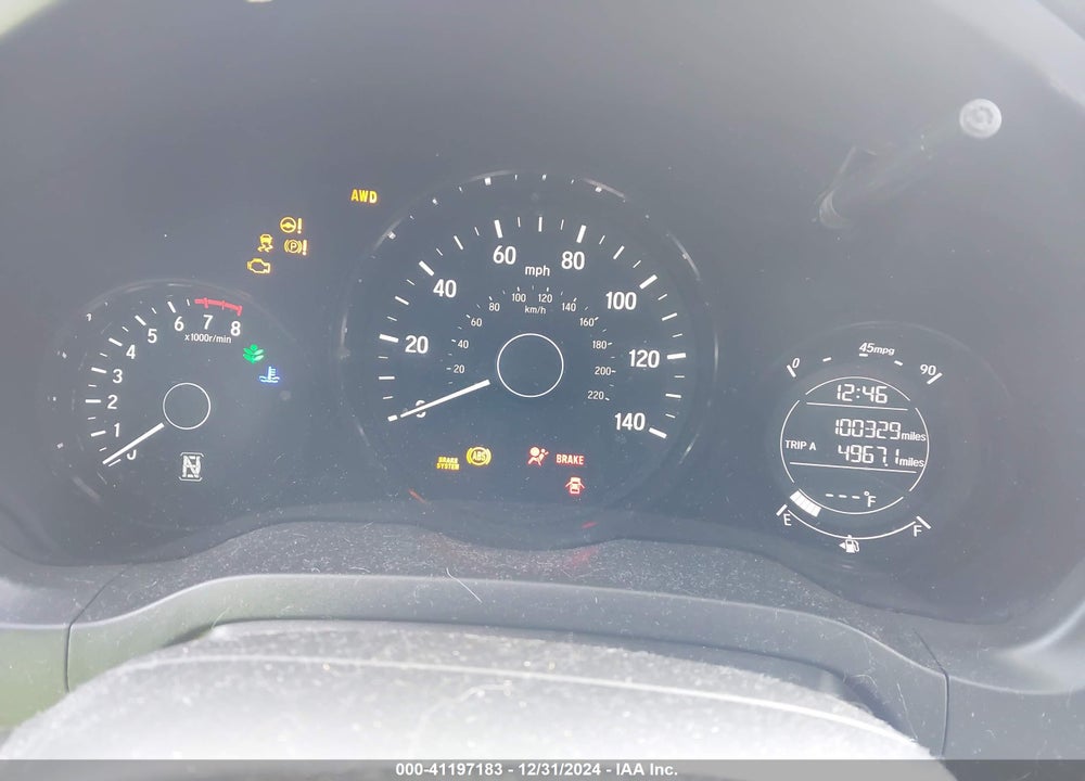 2017 HONDA HR-V EX VIN: 3CZRU6H51HM708498