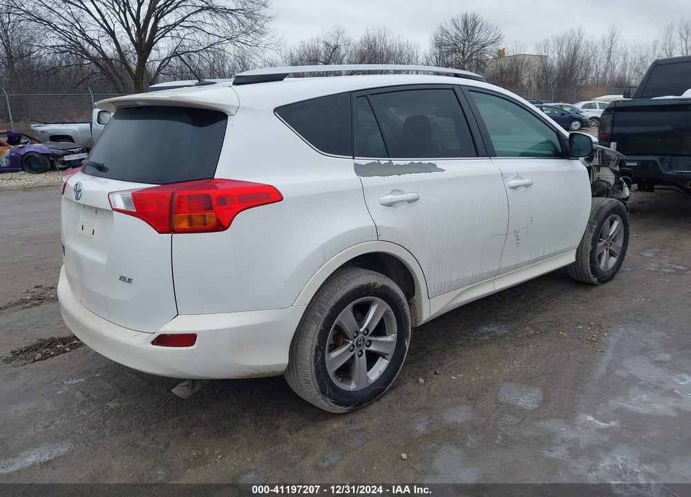 2015 TOYOTA RAV4 XLE VIN: 2T3WFREV7FW219575