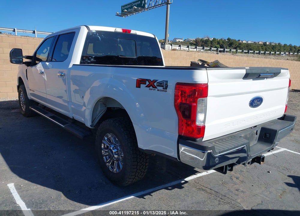 2019 FORD F-250 LARIAT VIN: 1FT7W2BT9KED66299